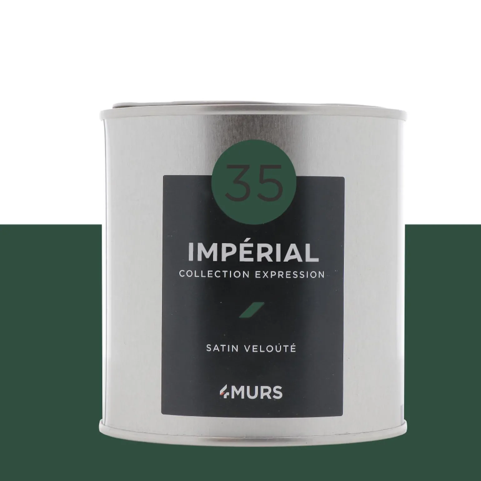 Expression Peinture Peinture Impérial Satiné 0,5 L - 4MURS