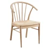 Fauteuil CASSANDRE coloris naturel - 4MURS