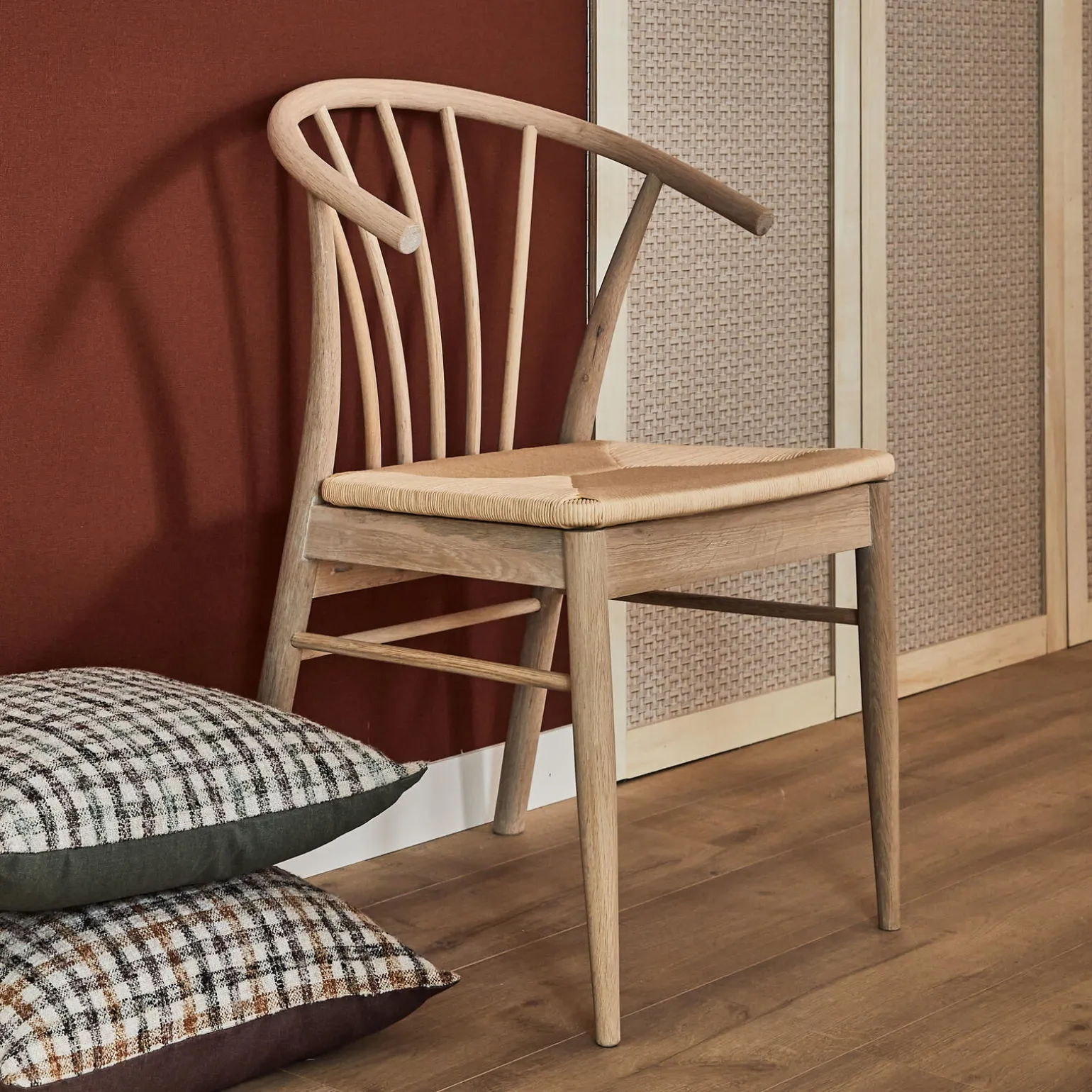 Fauteuil CASSANDRE coloris naturel - 4MURS