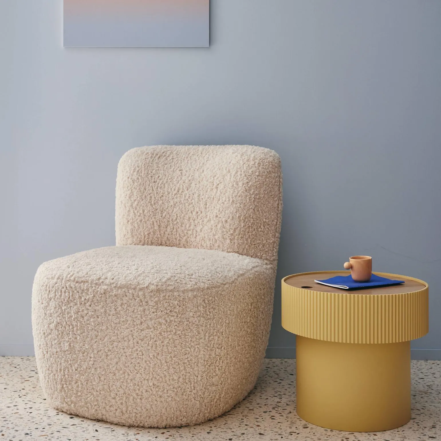 Fauteuil MARLA coloris naturel - 4MURS
