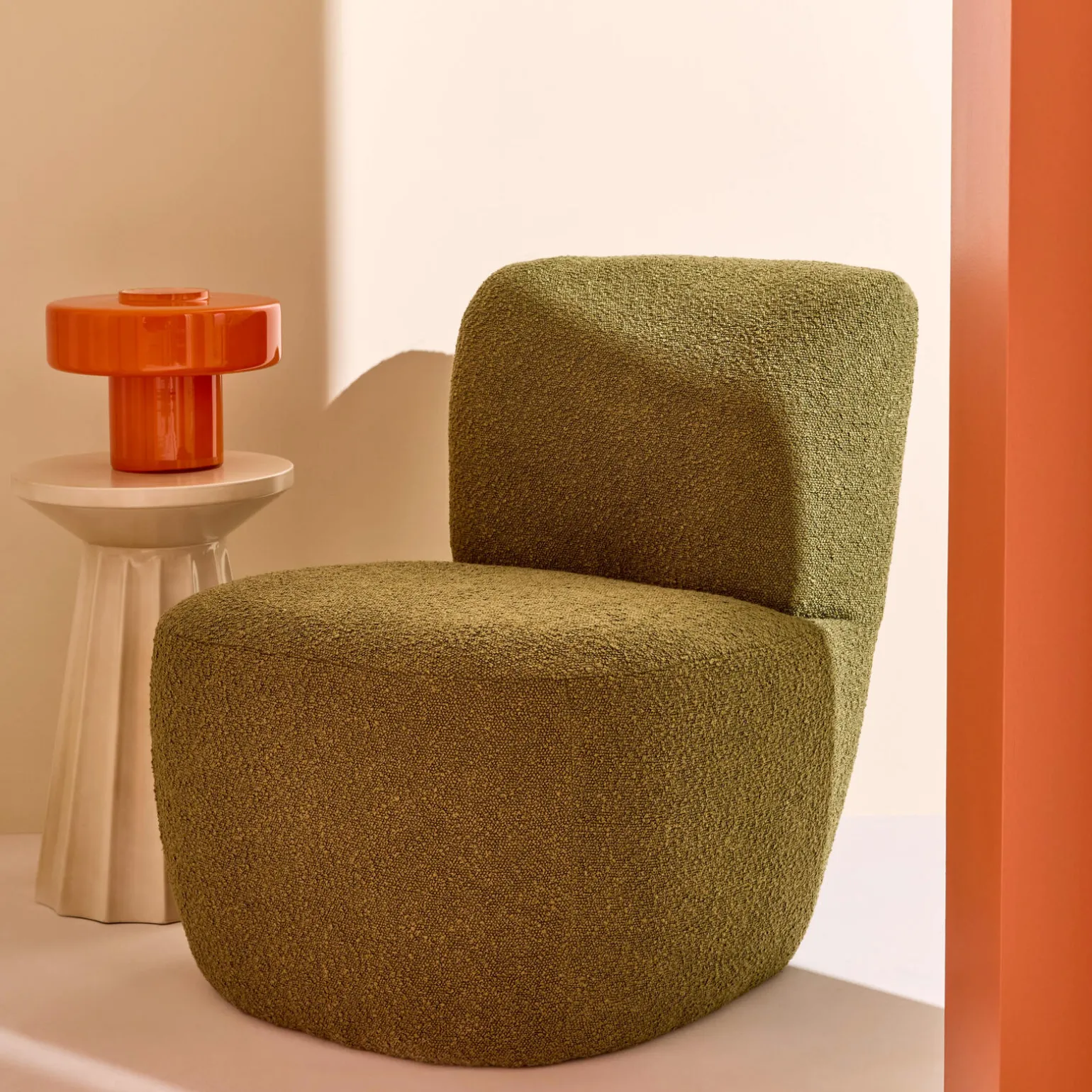 Fauteuil MARLA coloris vert - 4MURS