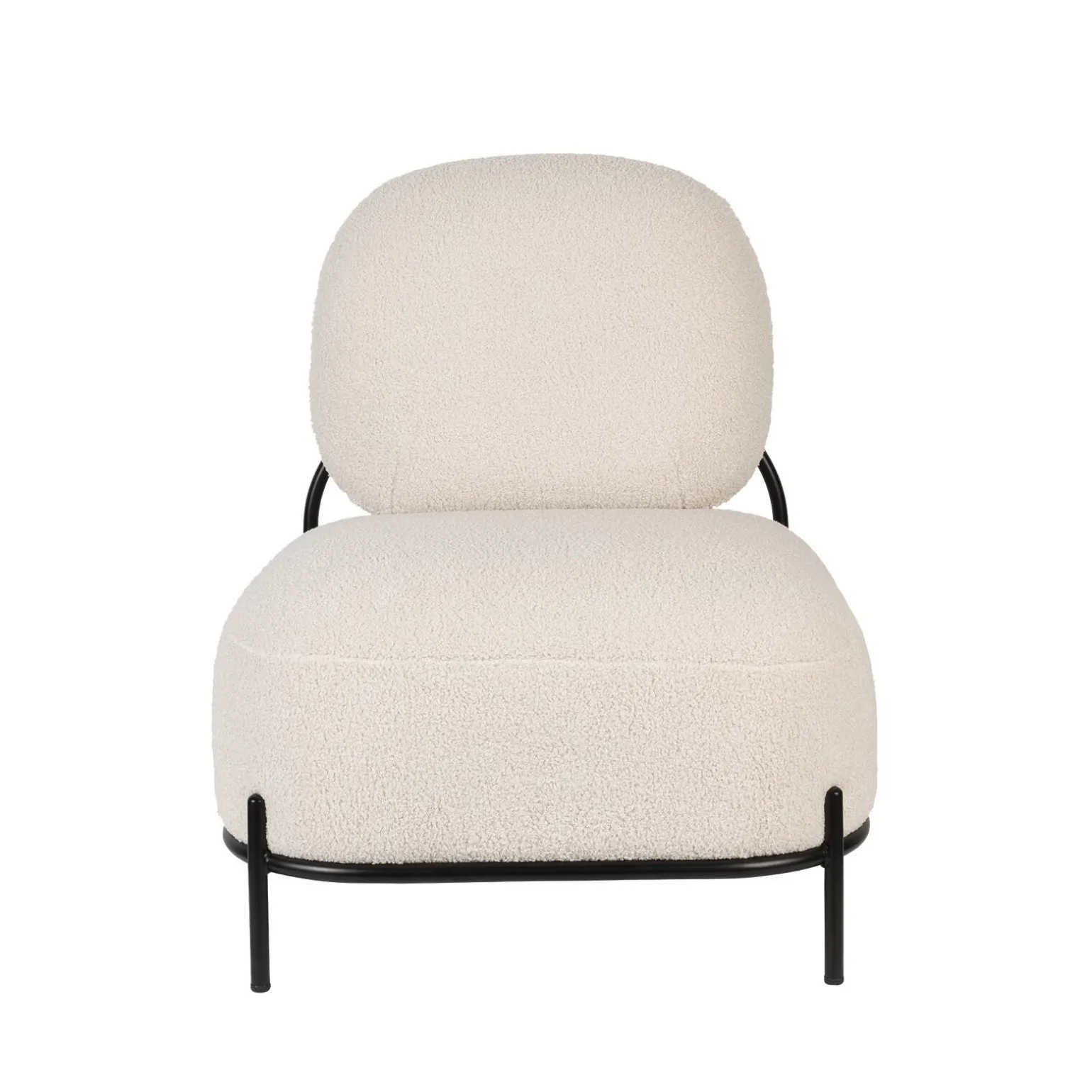Fauteuil POLLY coloris blanc - 4MURS
