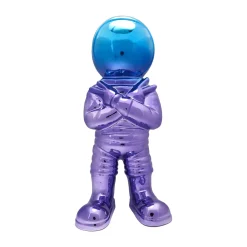 Figurine ASTRONAUTE coloris Bleu, Mauve - 4MURS