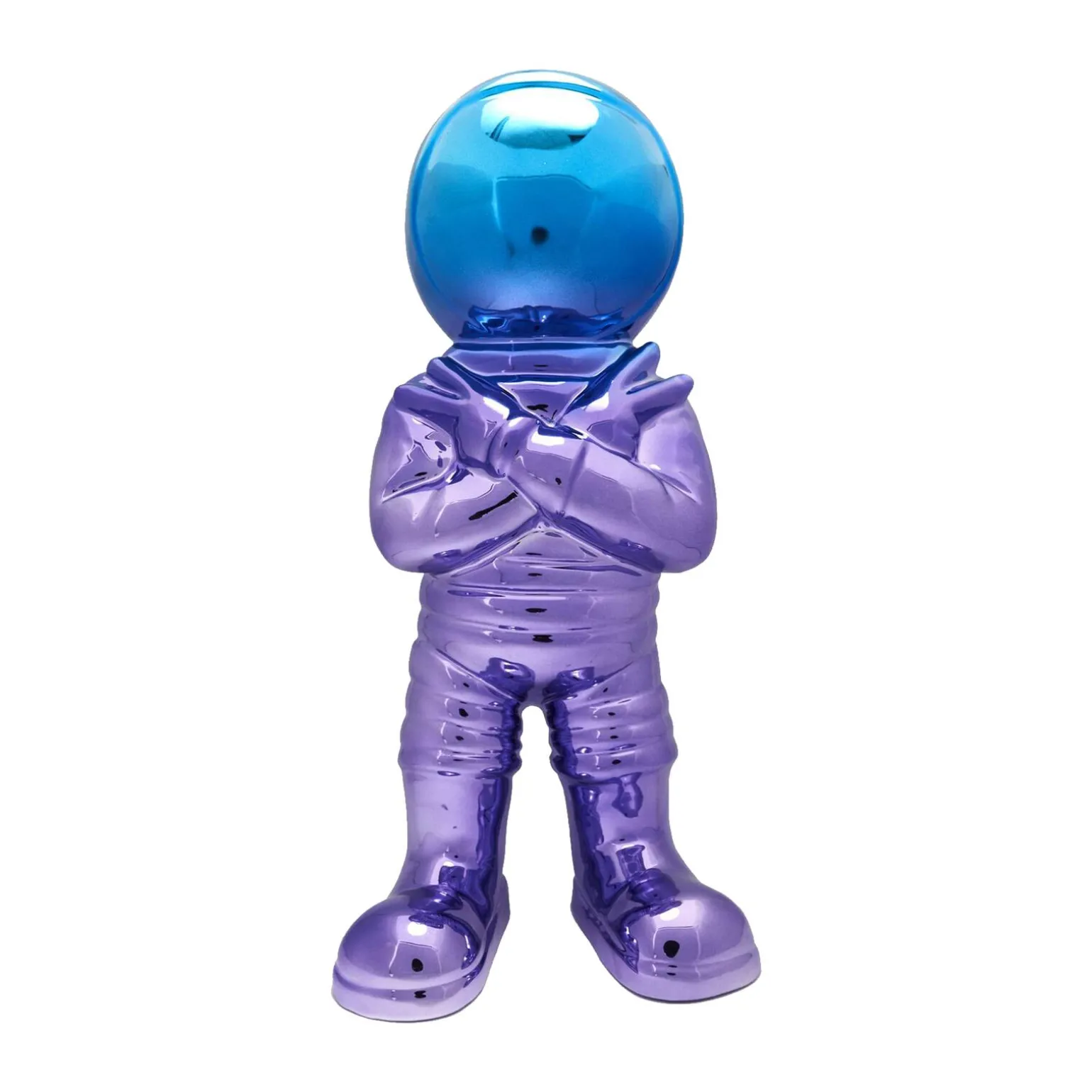 Figurine ASTRONAUTE coloris Bleu, Mauve - 4MURS