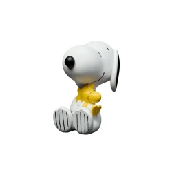 Figurine SNOOPY WOODSTOCK WHITE coloris blanc - 4MURS