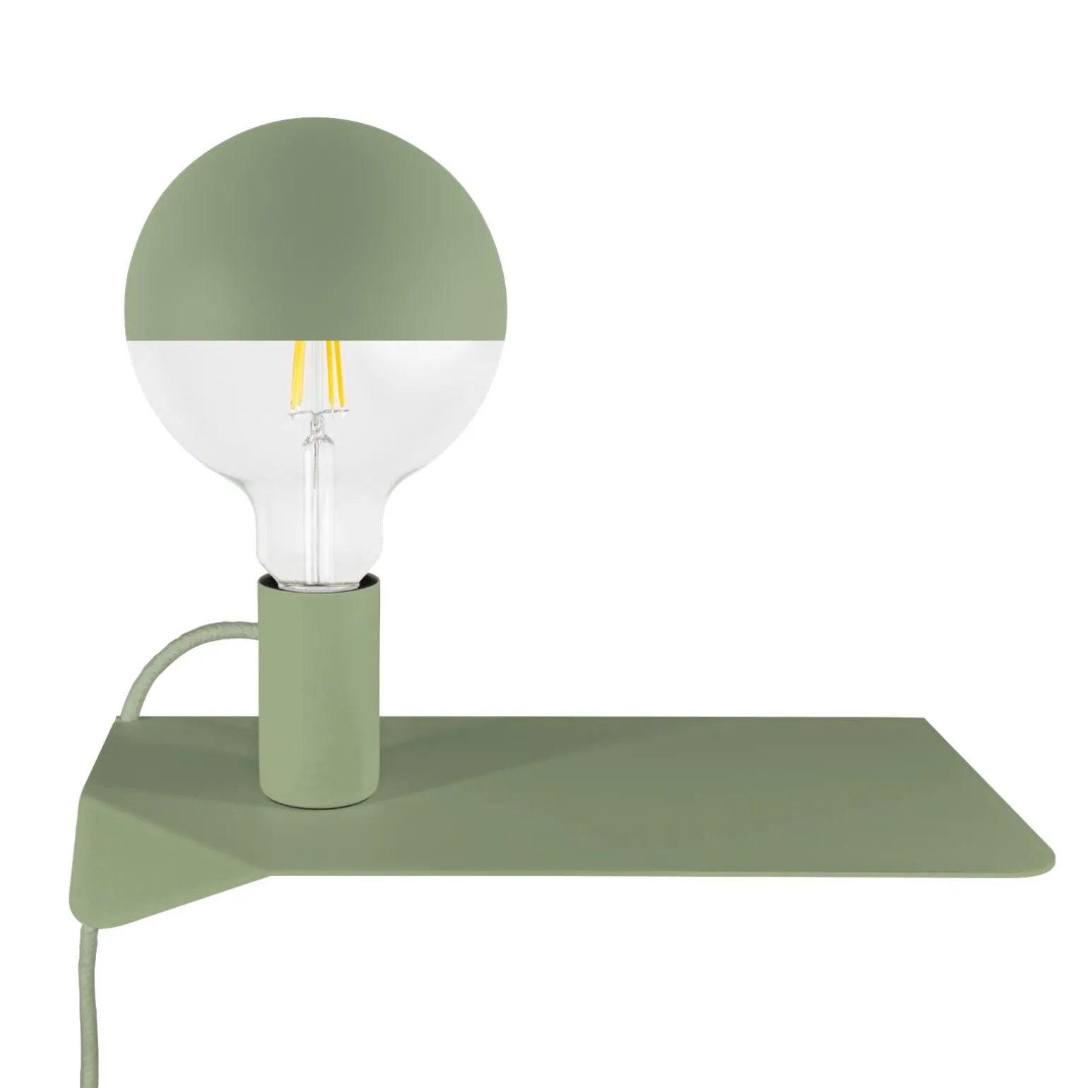 FILOTTO Lampe à poser COMBO vert de gris 17,8 x 30 cm - 4MURS