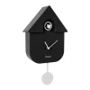 Fisura Horloge MAISON COUCOU coloris noir et blanc - 4MURS
