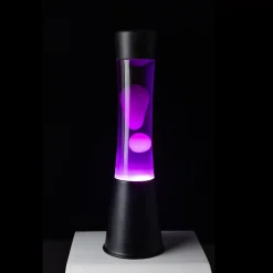 Fisura Lampe à lave LAVA BLACK coloris noir 39,5 x 11 cm - 4MURS