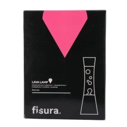 Fisura Lampe à lave LAVA PINK coloris rose 39,5 x 11 cm - 4MURS