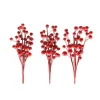 Fleur artificielle BAIE ROUGE coloris rouge - 4MURS
