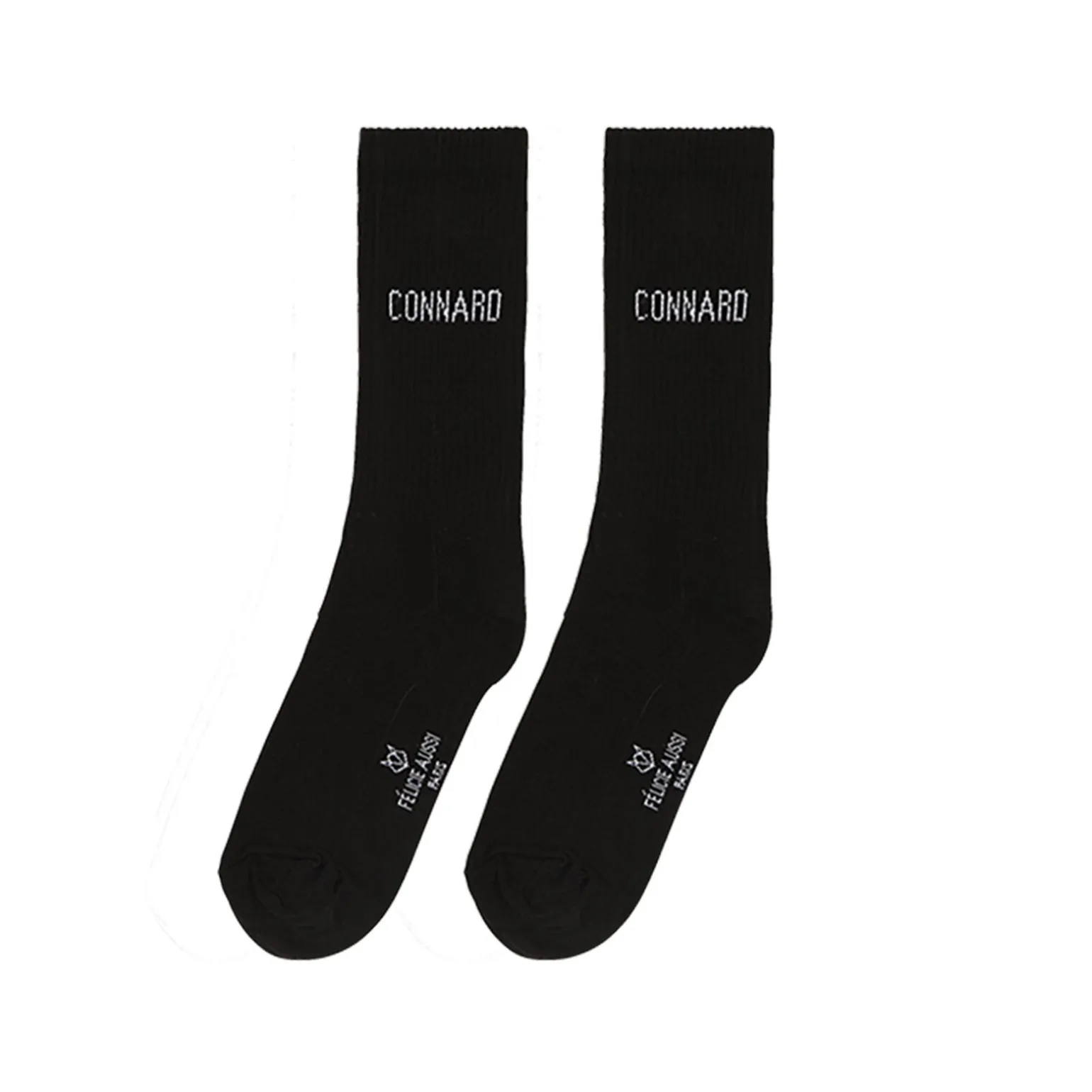 Félicie aussi Chaussettes CONNARD coloris noir - 4MURS