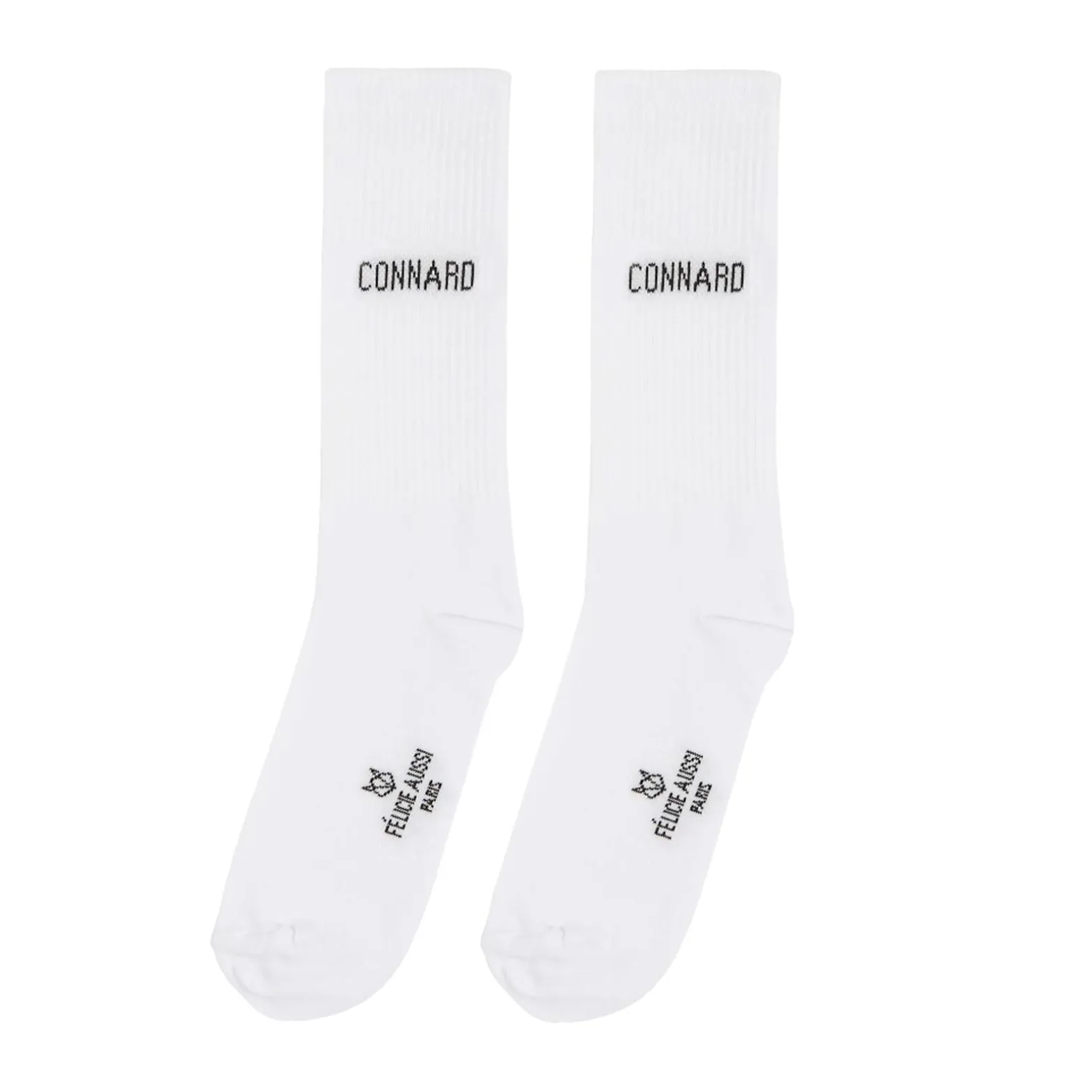 Félicie aussi Chaussettes CONNARD HOMME 40-45 coloris blanc - 4MURS