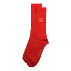 Félicie aussi Chaussettes PETIT CON coloris rouge - 4MURS