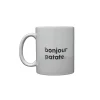 Félicie aussi Mug BONJOUR PATATE coloris blanc - 4MURS
