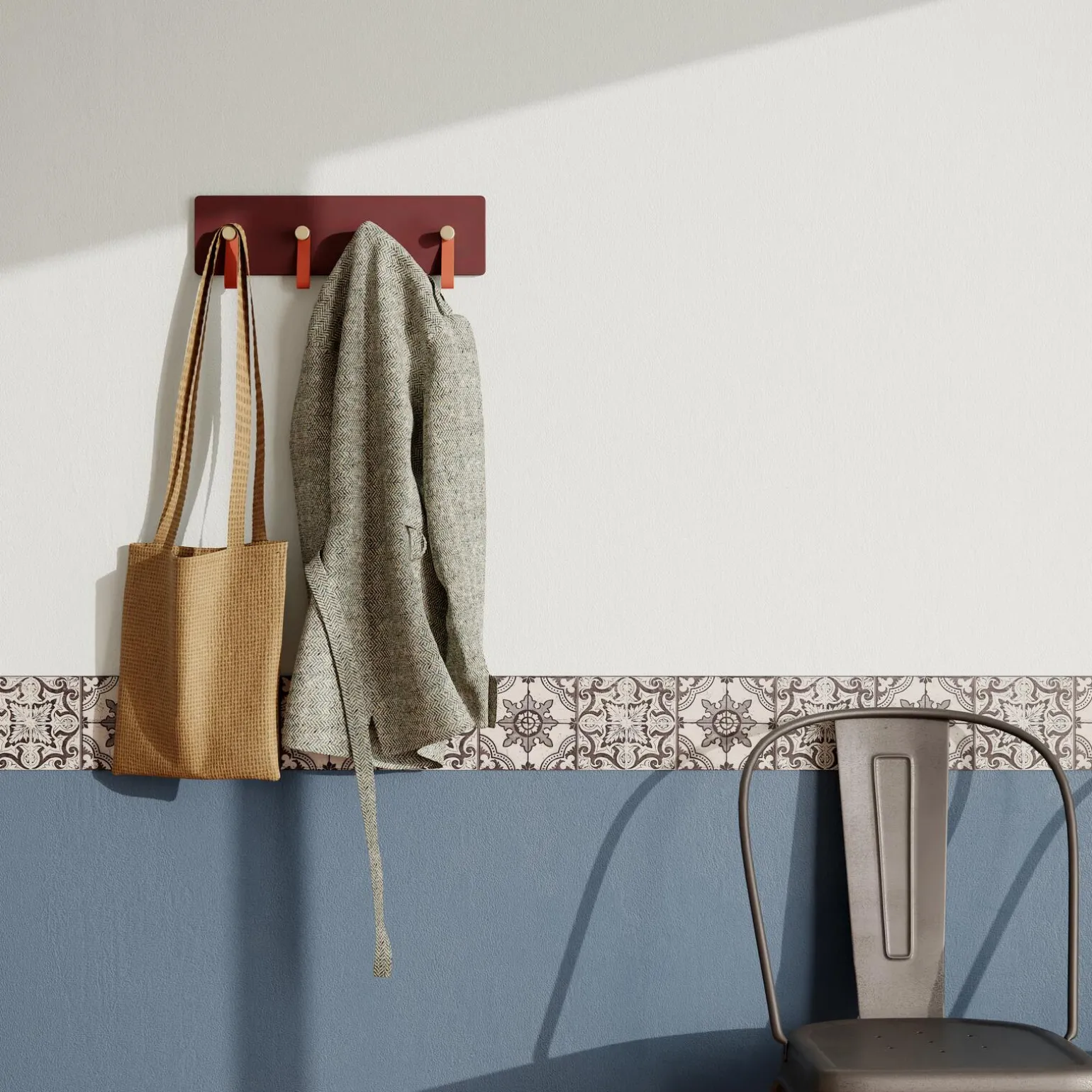 Frise adhésive CYMIA coloris gris anthracite - 4MURS