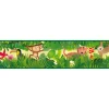 Frise adhésive MUMBA coloris vert tropical - 4MURS