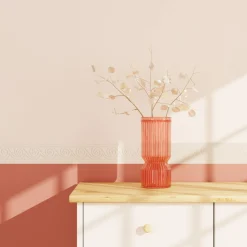 Frise adhésive VOLUPTA coloris blanc pailleté - 4MURS