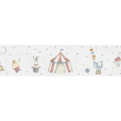 Frise intissée CIRCUS coloris multicolore - 4MURS
