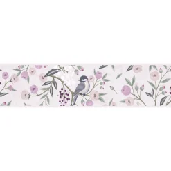Frise intissée ROSELIA coloris rose ballerine - 4MURS