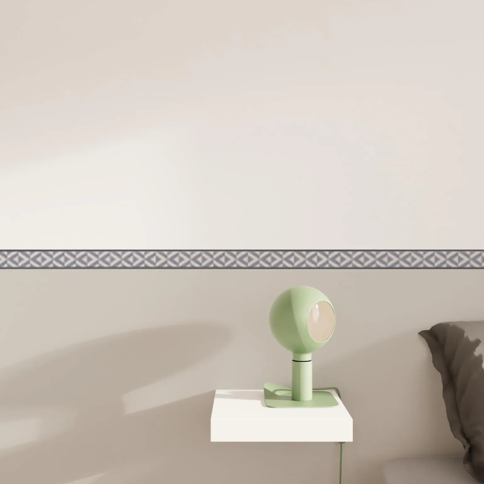 Galon vinyle VIRGO coloris gris béton - 4MURS