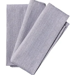 Garnier Thiebaut Nappe MALAWI gris acier 150 x 235 cm - 4MURS