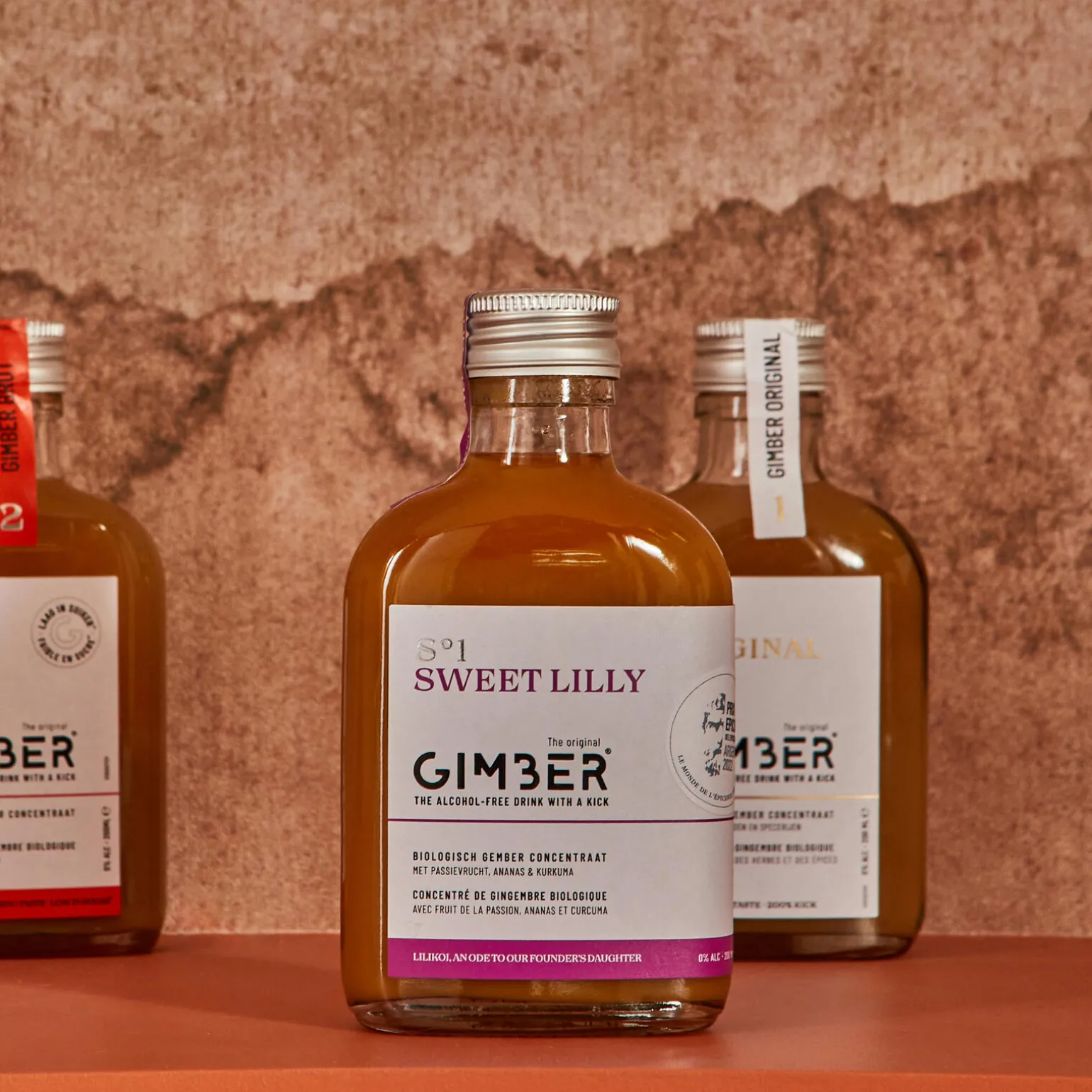 GIMBER Cocktail sans alcool S°1 SWEET LILLY - 4MURS