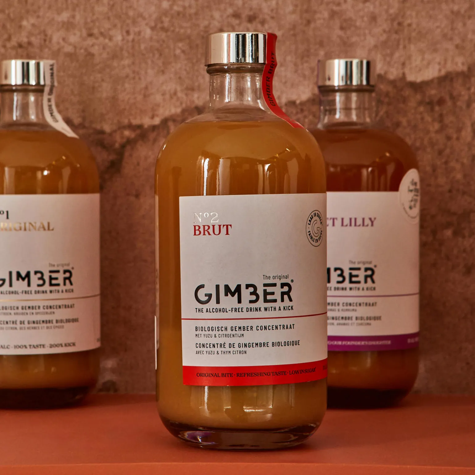 GIMBER Cocktail sans alcool N°2 BRUT - 4MURS