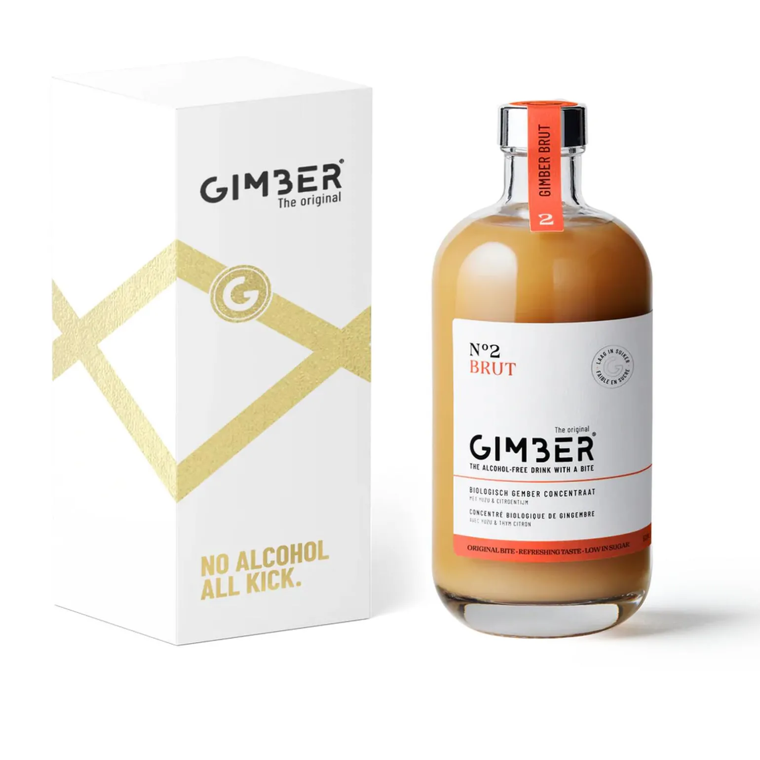 GIMBER Cocktail sans alcool N°2 BRUT - 4MURS