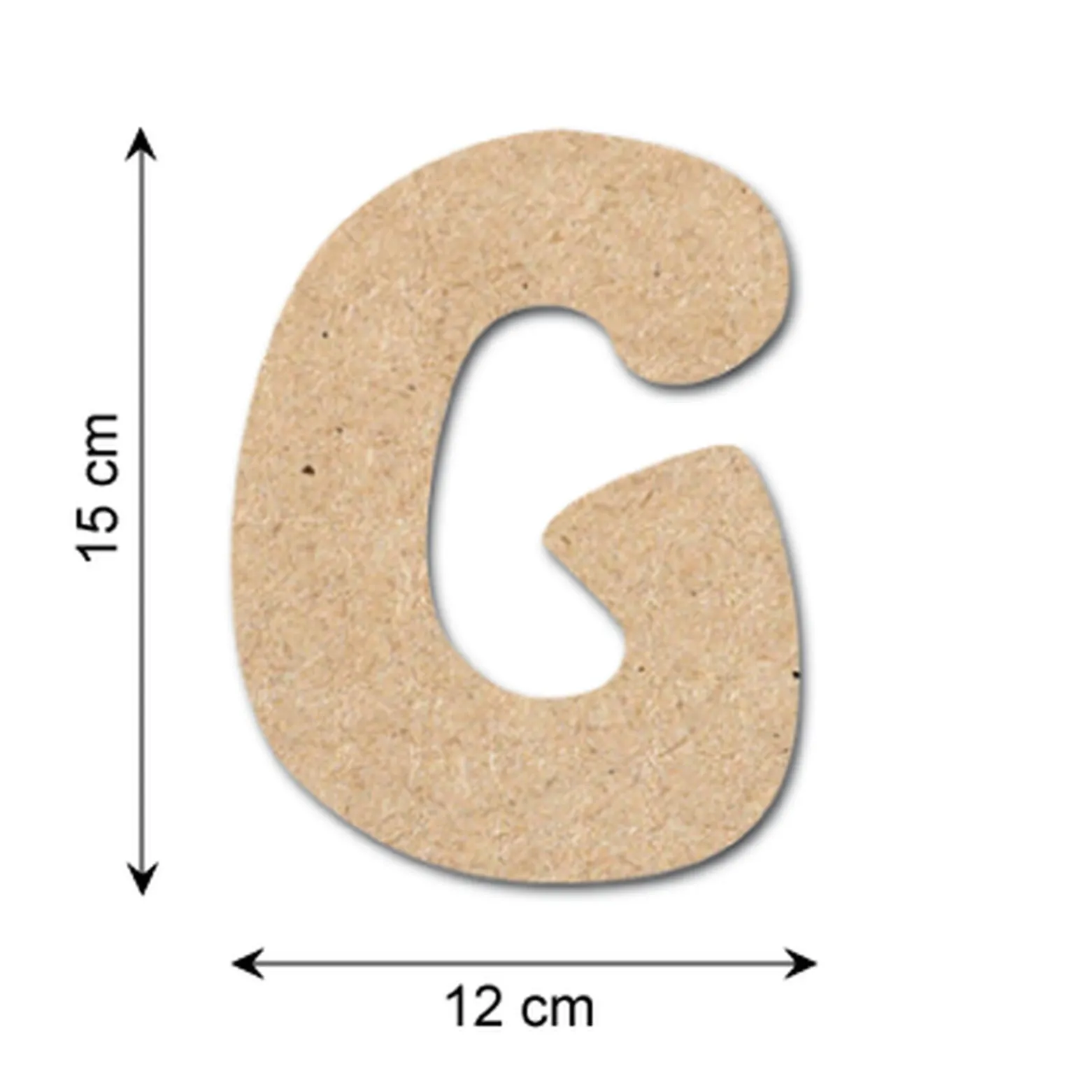 Gomille Décobois à peindre lettre G - 4MURS