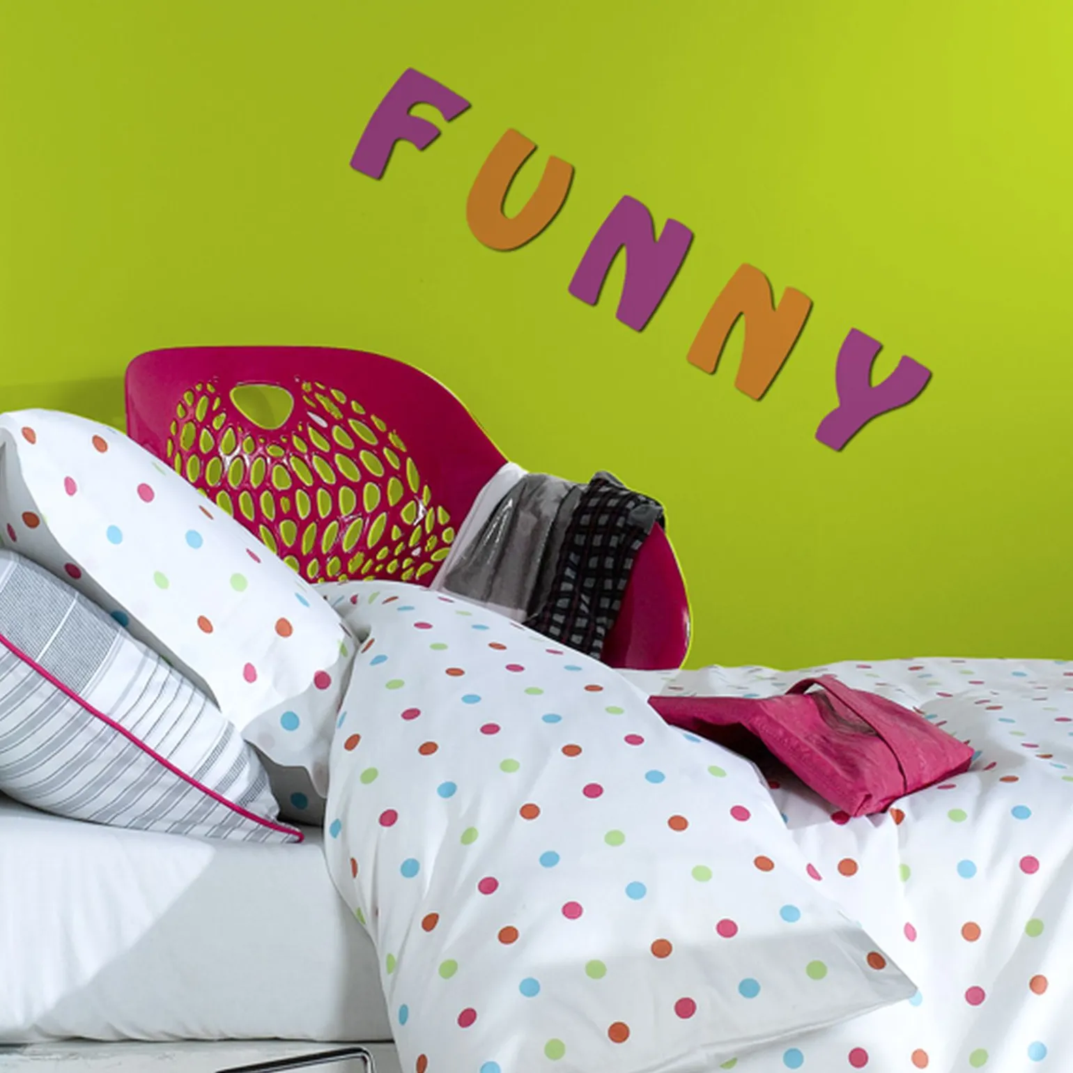 Gomille Décobois à peindre lettre F - 4MURS