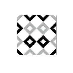 Grosfillex Revêtement adhésif SOCHIC SQUARE DAMIER noir - 4MURS