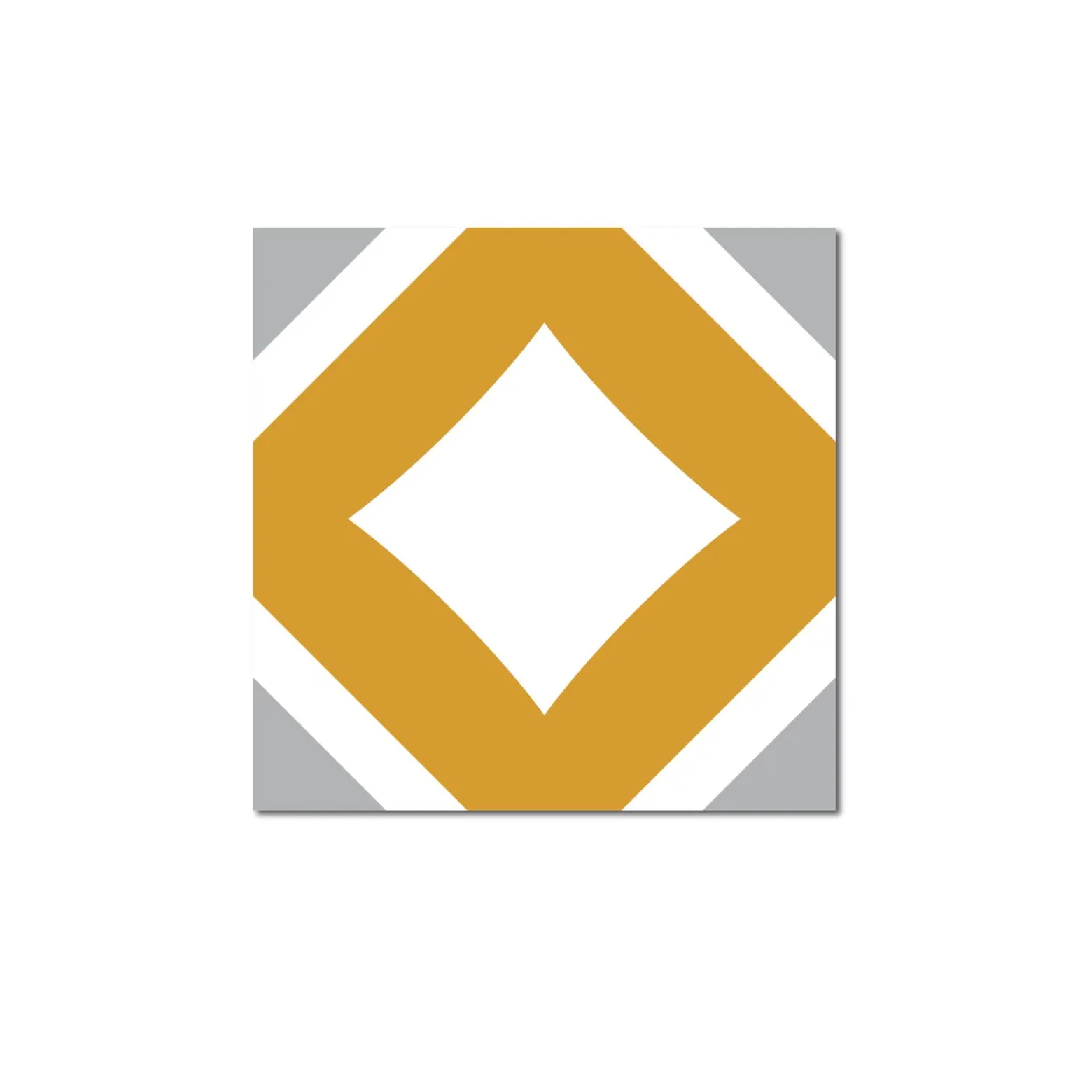 Grosfillex Revêtement adhésif SOCHIC SQUARE KARRO jaune - 4MURS