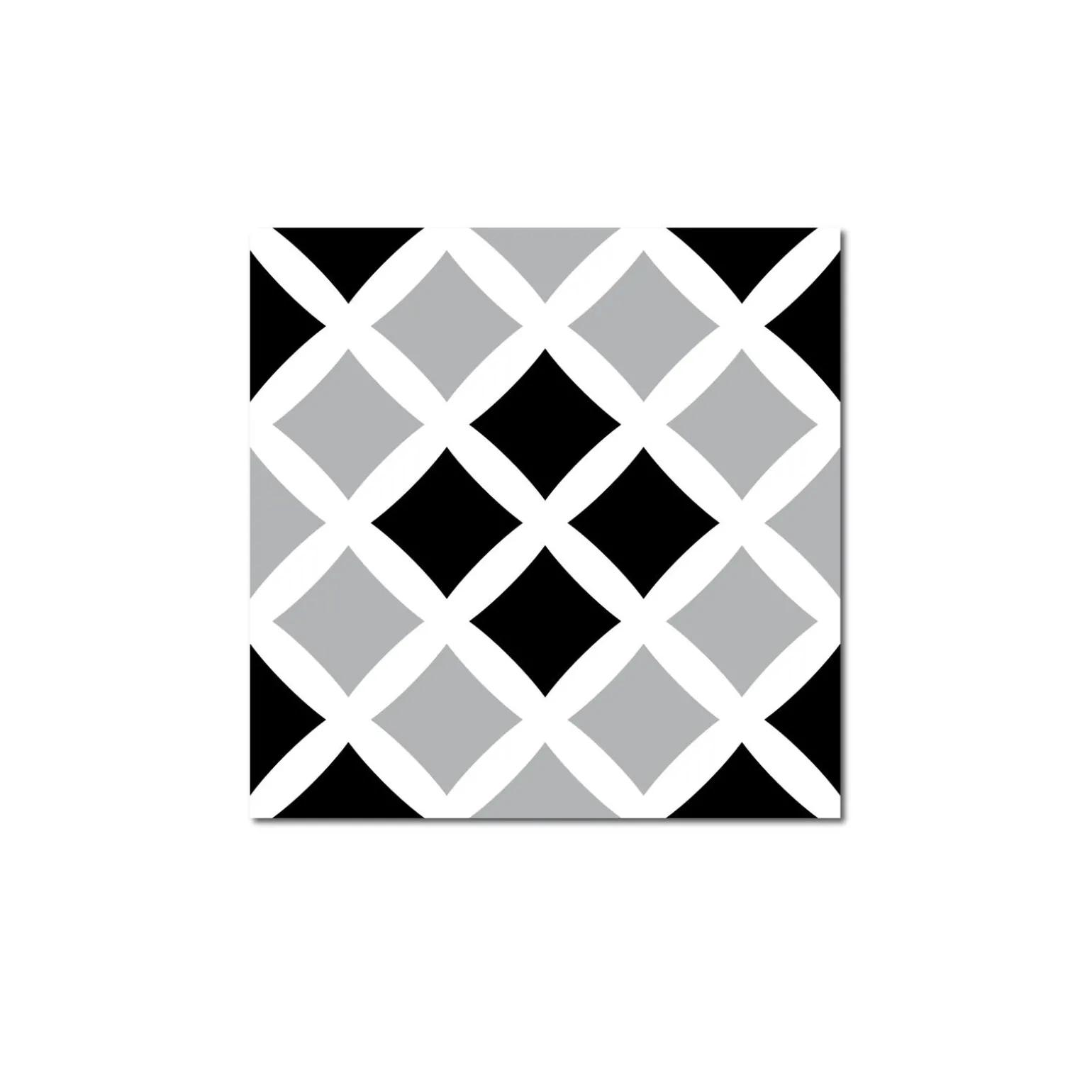 Grosfillex Revêtement adhésif SOCHIC SQUARE CROSS noir - 4MURS