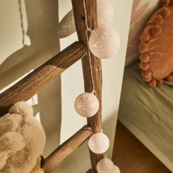 Guirlande lumineuse CALI coloris rose et taupe - 4MURS