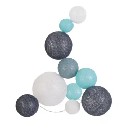 Guirlande lumineuse CALIO coloris bleu et gris - 4MURS