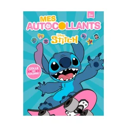 Hachette Pratique Coloriage STITCH - MES AUTOCOLLANTS - 4MURS