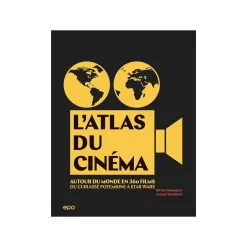 Hachette Pratique Livre arts L'ATLAS DU CINÉMA - 4MURS