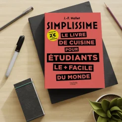 Hachette Pratique Livre culinaire SIMPLISSSIME LIVRE CUISINE POUR ETUDIANTS