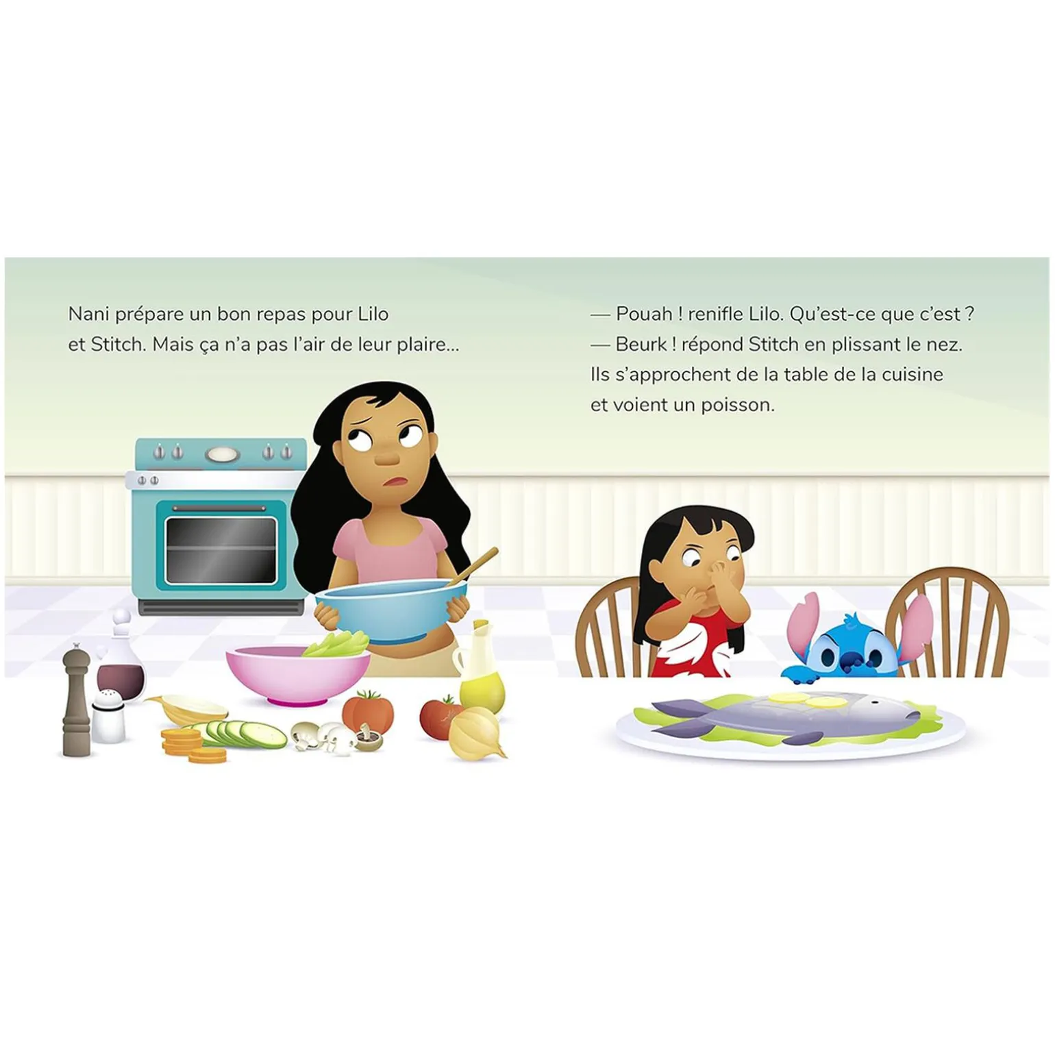 Hachette Pratique Livre enfant MES PREMIÈRES HISTOIRES - STITCH MANGE DE TOUT