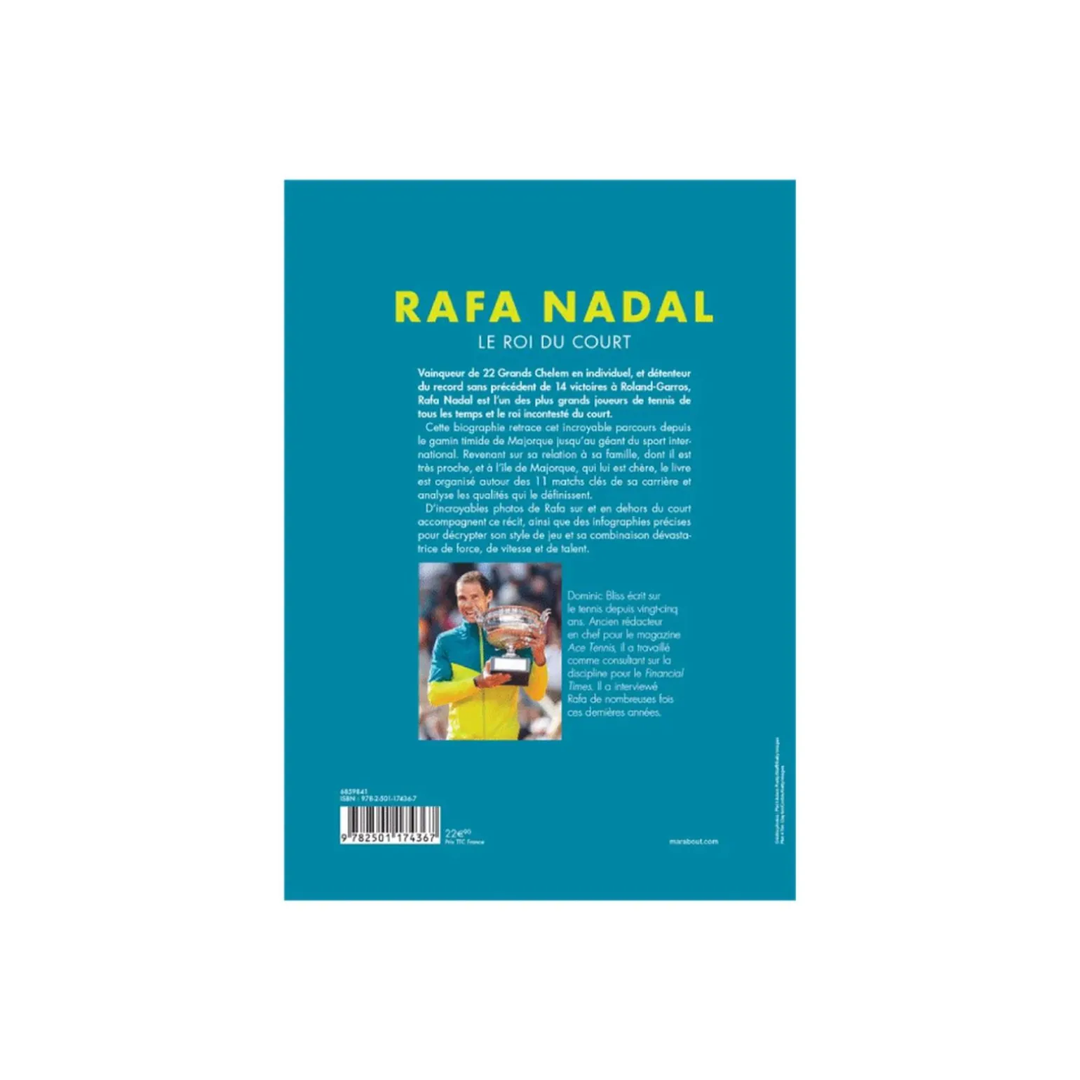 Hachette Pratique Livre sport RAFA NADAL : LE ROI DU COURT - 4MURS