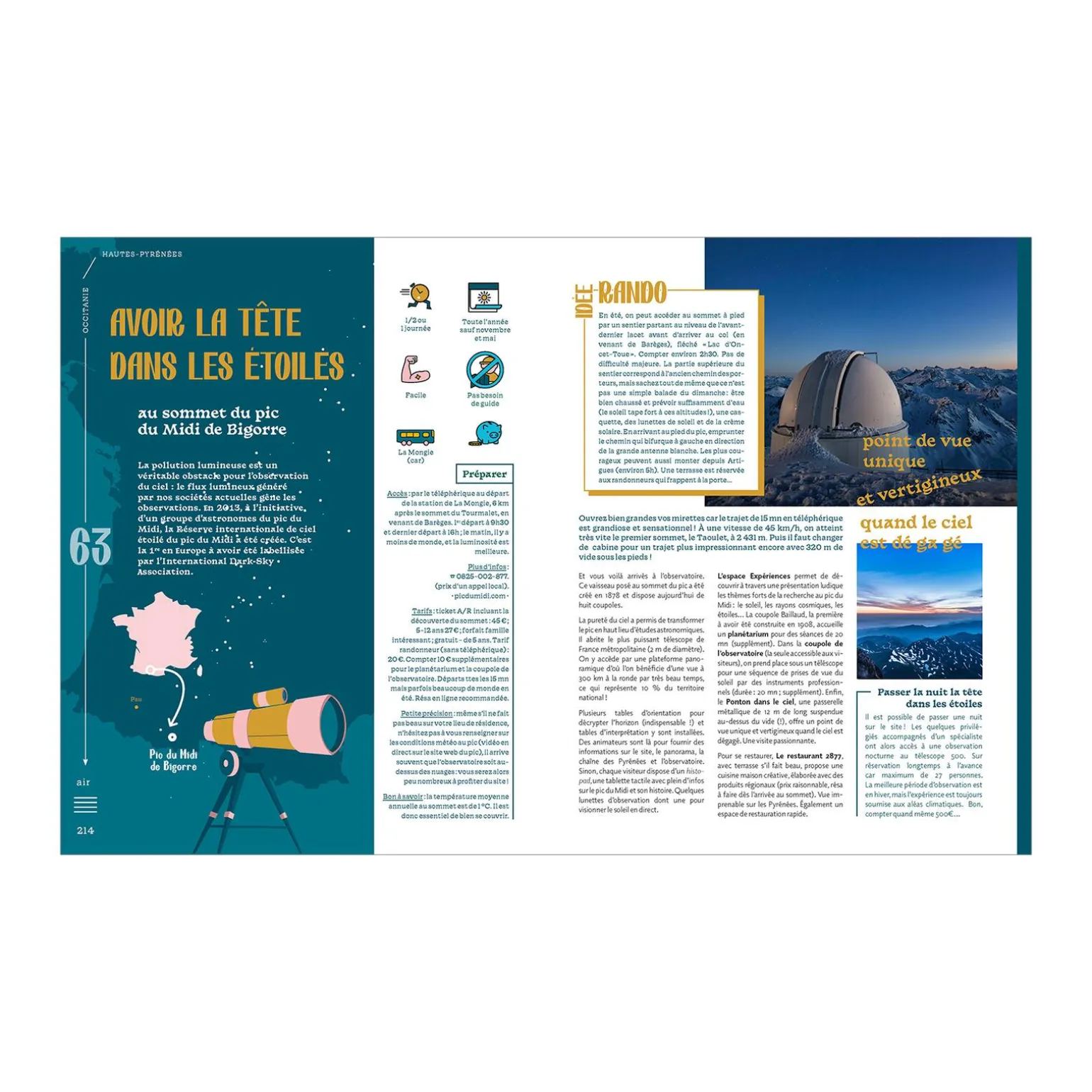 Hachette Pratique Livre voyage et nature EXPÉRIENCES ET MICRO-AVENTURES EN FRANCE