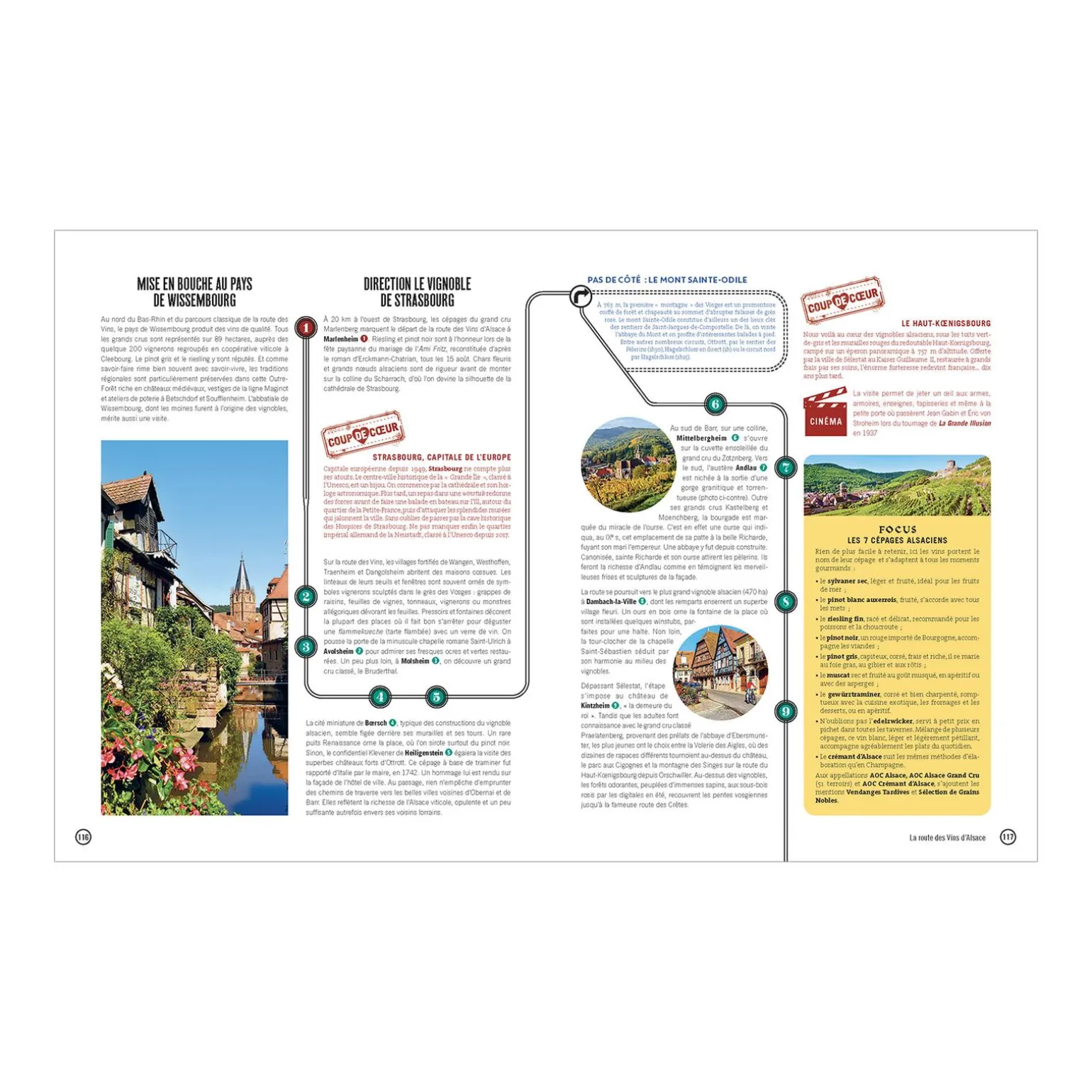 Hachette Pratique Livre voyage et nature ROAD TRIPS FRANCE - 4MURS