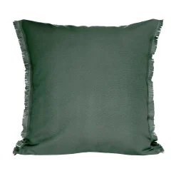 Haomy Housse de coussin BIMINI coloris kaki 45 x 45 cm - 4MURS