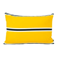 Haomy Housse de coussin LAYAR coloris safran 40 x 60 cm - 4MURS