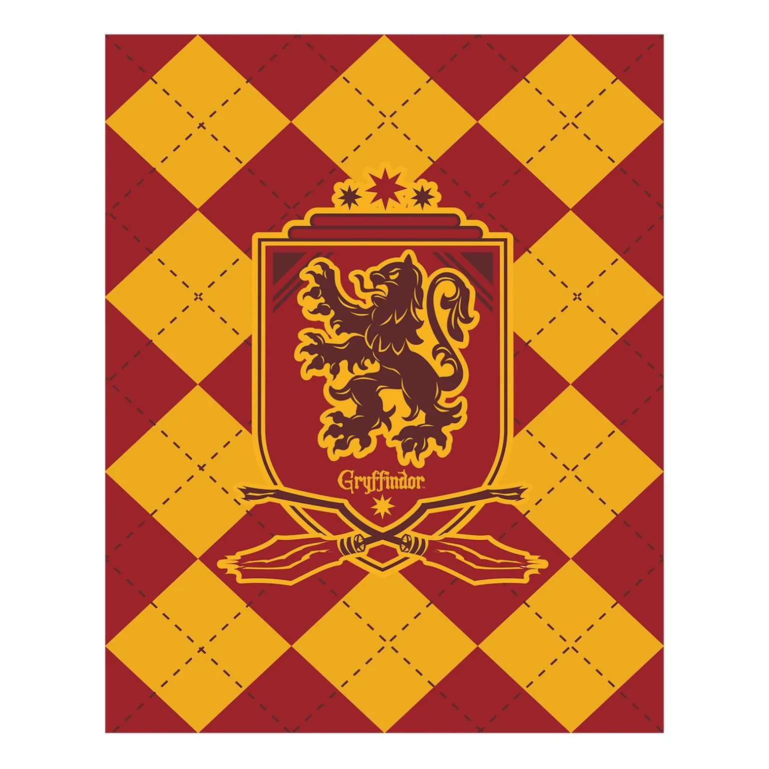 Harry Potter Toile imprimée GRYFFINDOR 40 x 50 cm - 4MURS