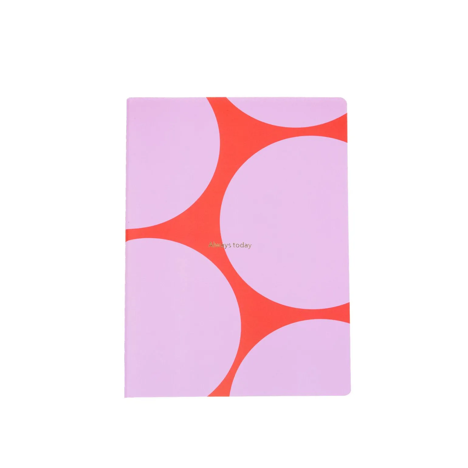 HELIO FERRETTI Carnet ALWAYS TODAY coloris Rouge/Violet - 4MURS
