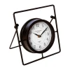 Horloge à poser CAMERON coloris noir - 4MURS