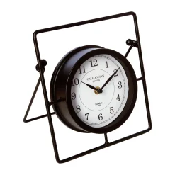 Horloge à poser CAMERON coloris noir - 4MURS