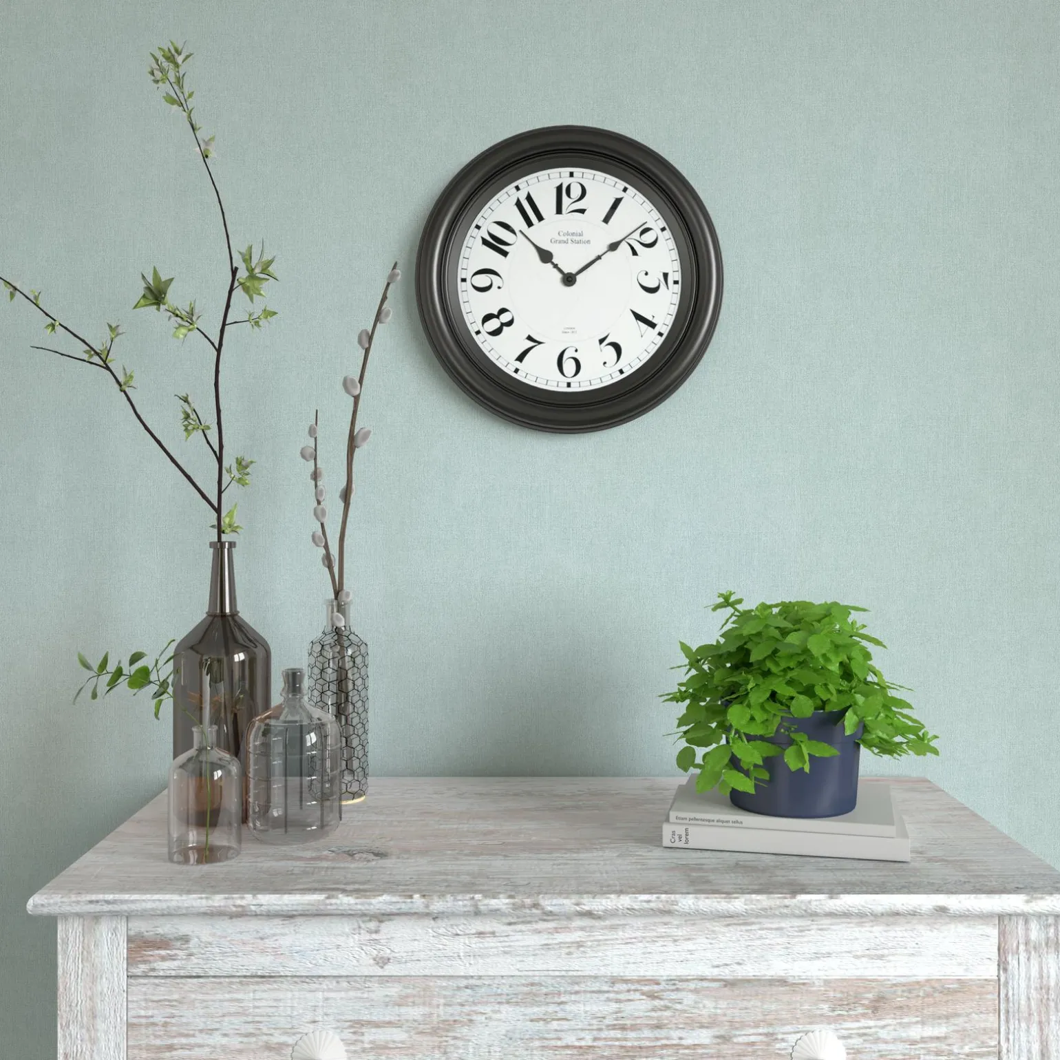 Horloge COLIN coloris noir - 4MURS