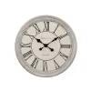 Horloge en bois CLOTHILDE coloris blanc - 4MURS